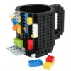 Taza Pocillo Mug Lego + Piezas adheribles